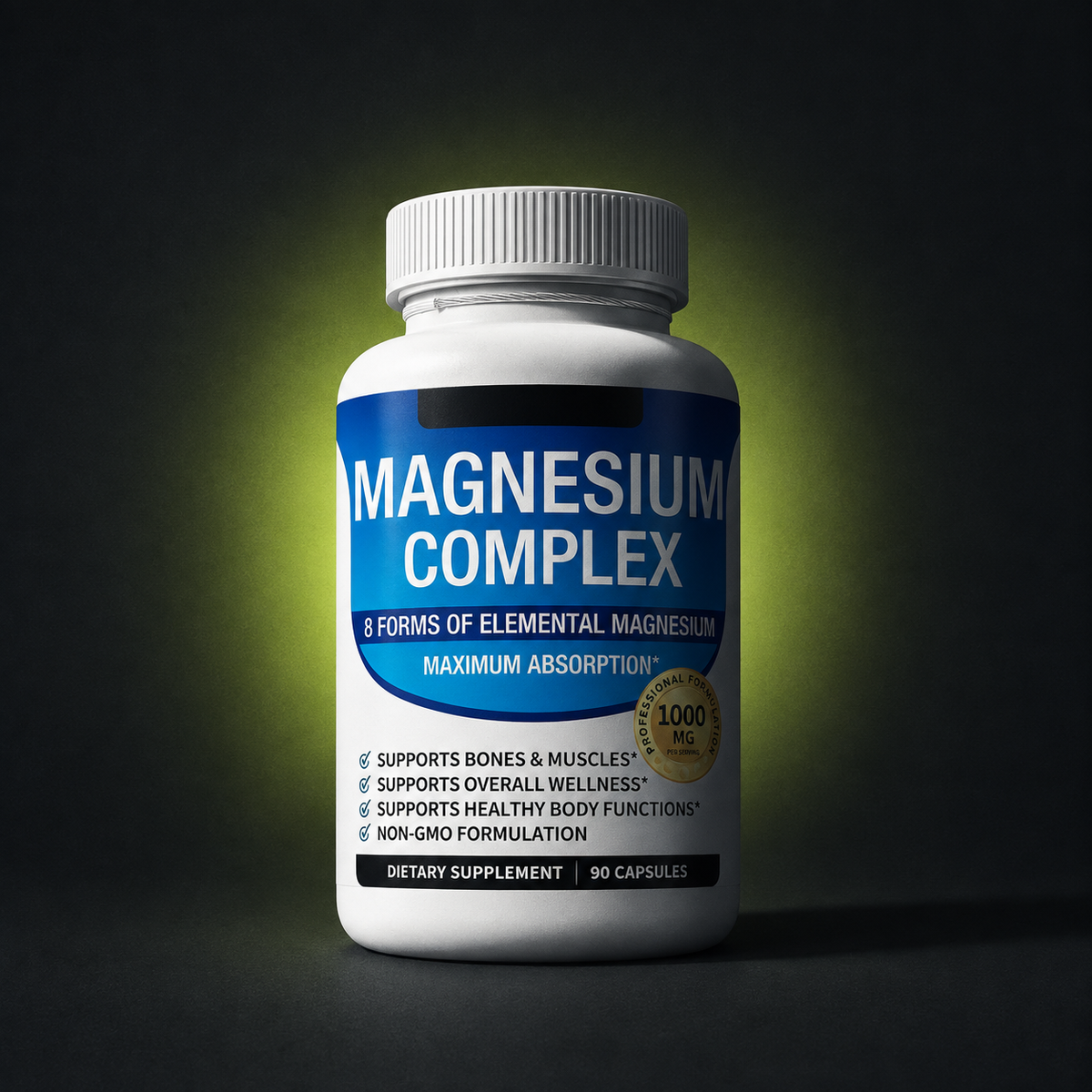 Magnesium Complex 1000mg — 8 Forms of Elemental Magnesium