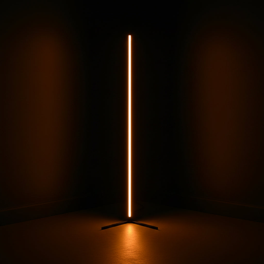 RGB Floor Lamp - Color Changing LED Standing Lamp with Remote Control for Living Room Bedroom Gaming