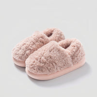 Women's Teddy Fleece Clog Slippers - Fuzzy Plush Lined House Shoes with Anti-Slip Sole, Indoor Outdoor