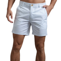 Mens Cotton Chino Shorts - Twill Casual Summer Shorts