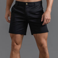 Mens Cotton Chino Shorts - Twill Casual Summer Shorts