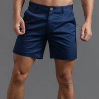 Mens Cotton Chino Shorts - Twill Casual Summer Shorts