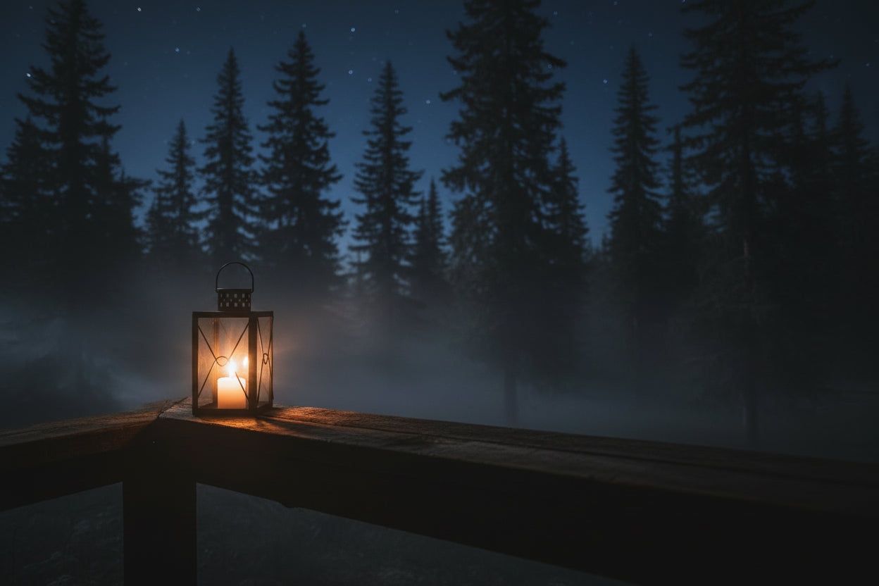 Vintage Lantern Candle Lamp - Retro Hollow LED Candle Lantern Night Light for Home Bedroom Decor
