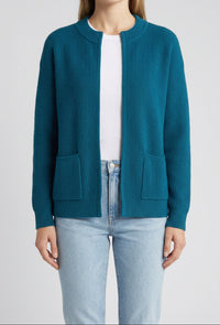 Women's Zip Up Cardigan - Knit Sweater Jacket with Pockets for Fall & Winter