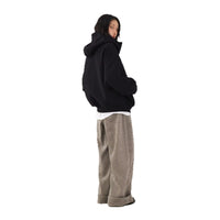 Mens Zip Up Hoodie - Stand Collar Hooded Sweatshirt Jacket