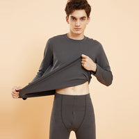 Mens Thermal Base Layer Set - Top and Bottoms Winter Underlayer