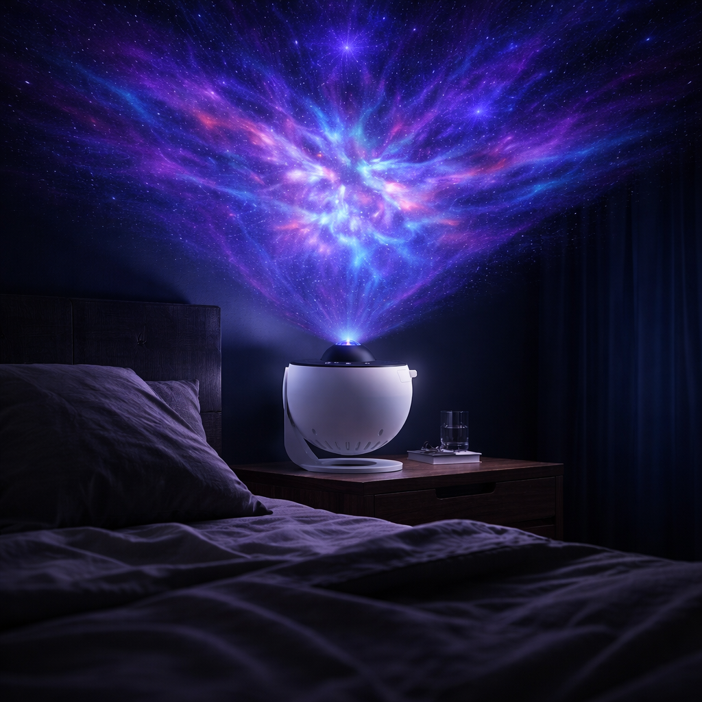 Galaxy Projector Lamp - Star Projector Night Light for Bedroom Ceiling LED Galaxy Light Projector