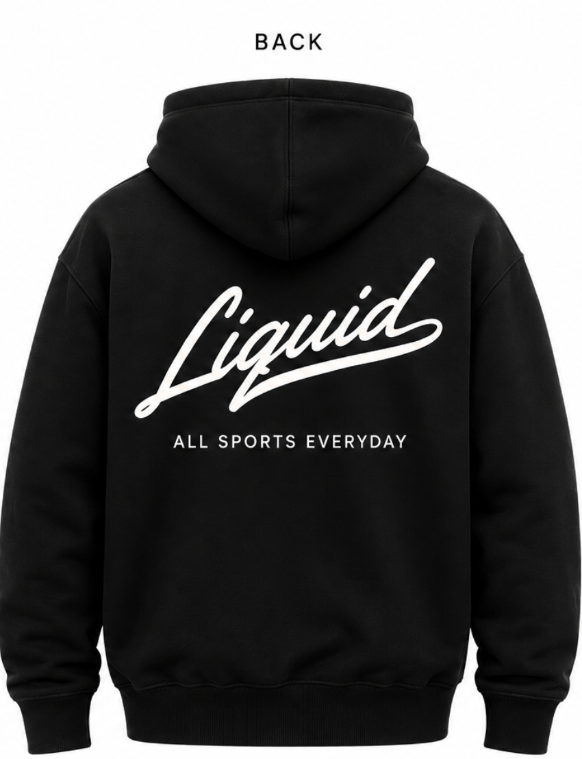 LIQUID Hoodie black
