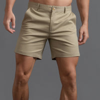Mens Cotton Chino Shorts - Twill Casual Summer Shorts