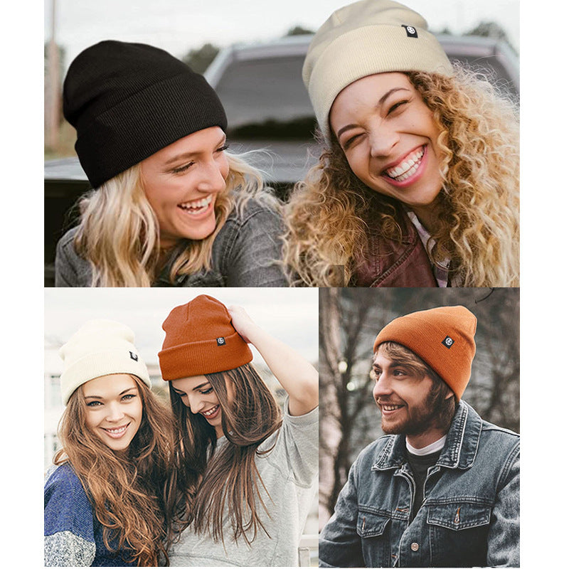 Knitted Winter Beanie with Ear Flaps - Warm Unisex Hat
